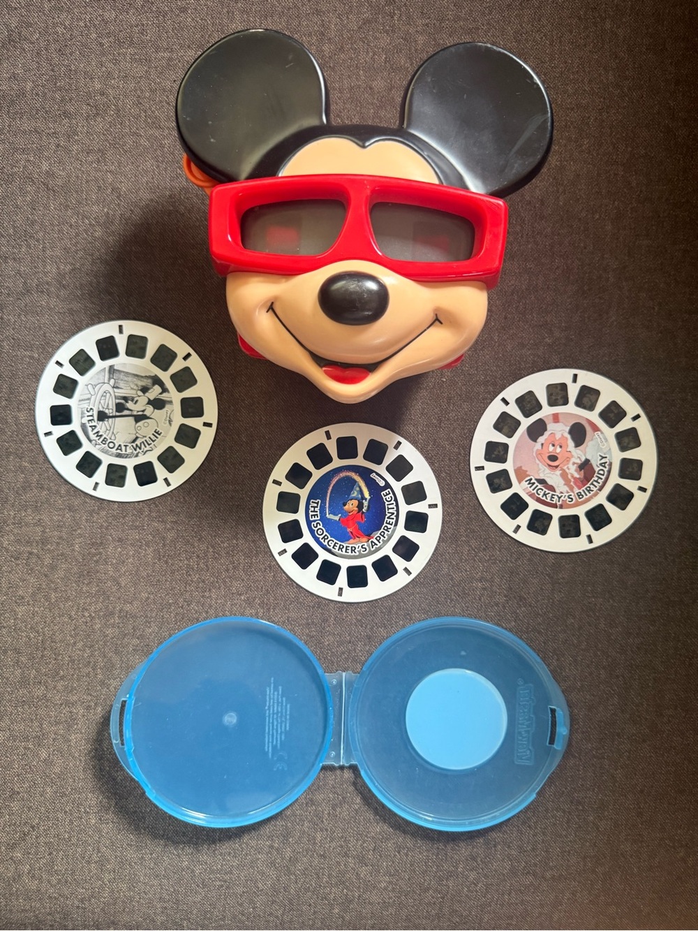 Vintage 1989 Mickey Mouse View-Master Set